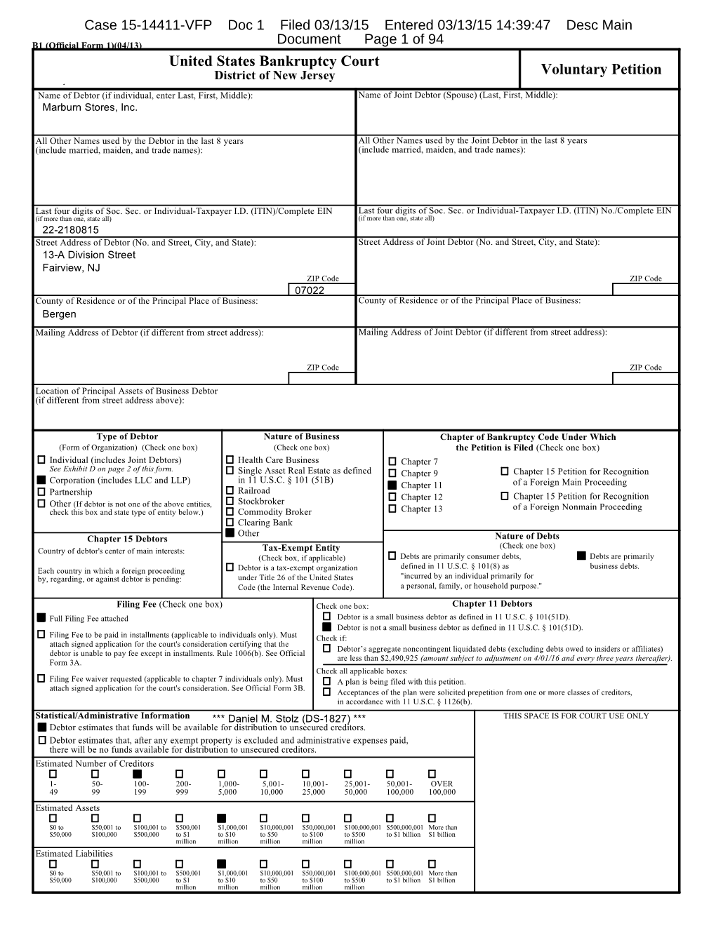 Bankruptcy Forms