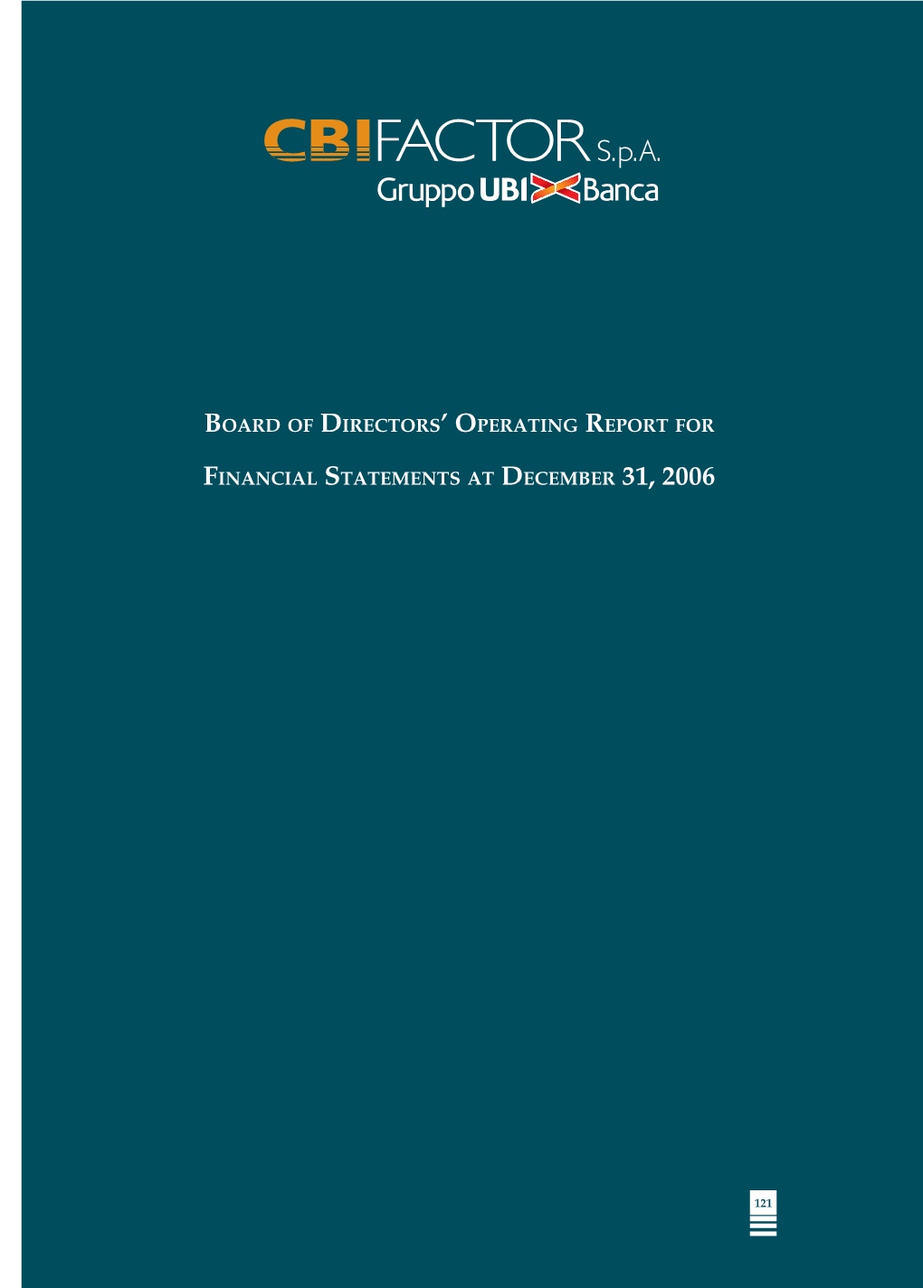 Financial Statements at December 31, 2006