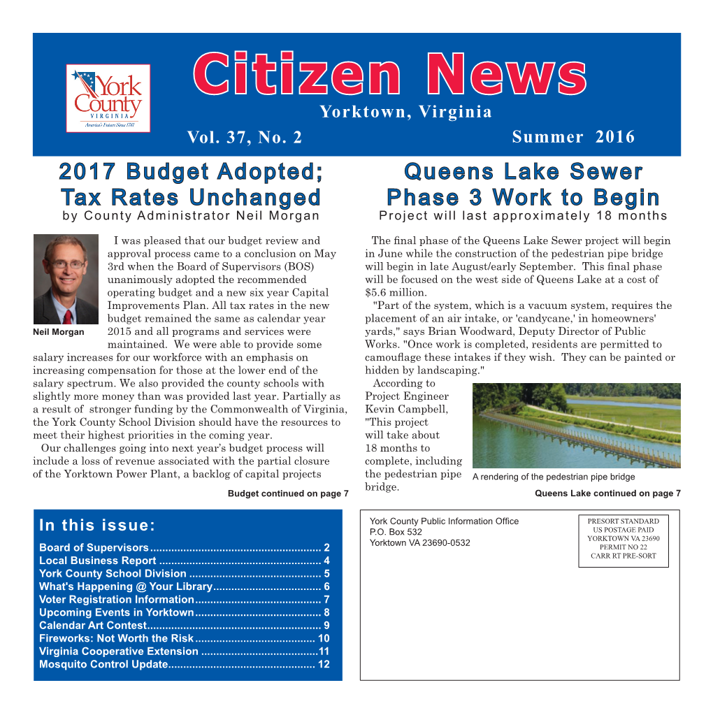 Summer 2016 Citizen News