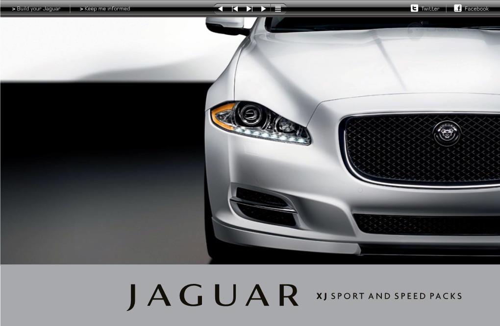 2012 Jaguar XJ Sport Brochure