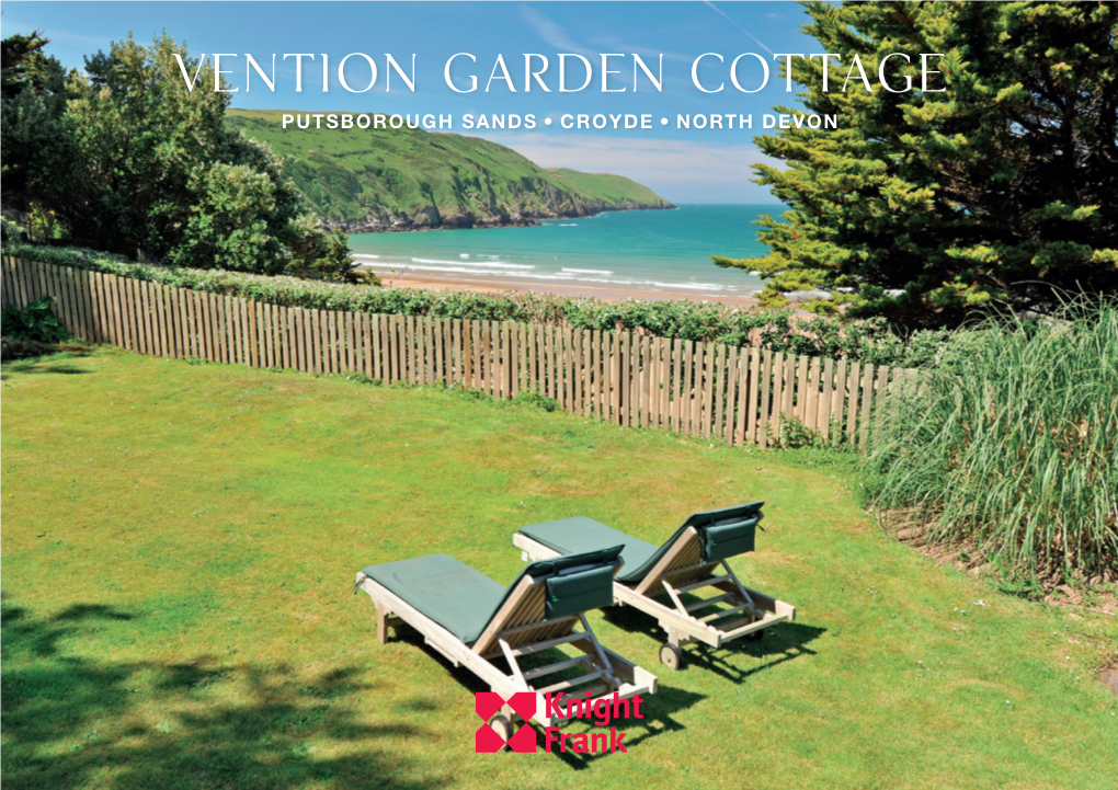 Vention Garden Cottage PUTSBOROUGH SANDS, CROYDE, NORTH DEVON