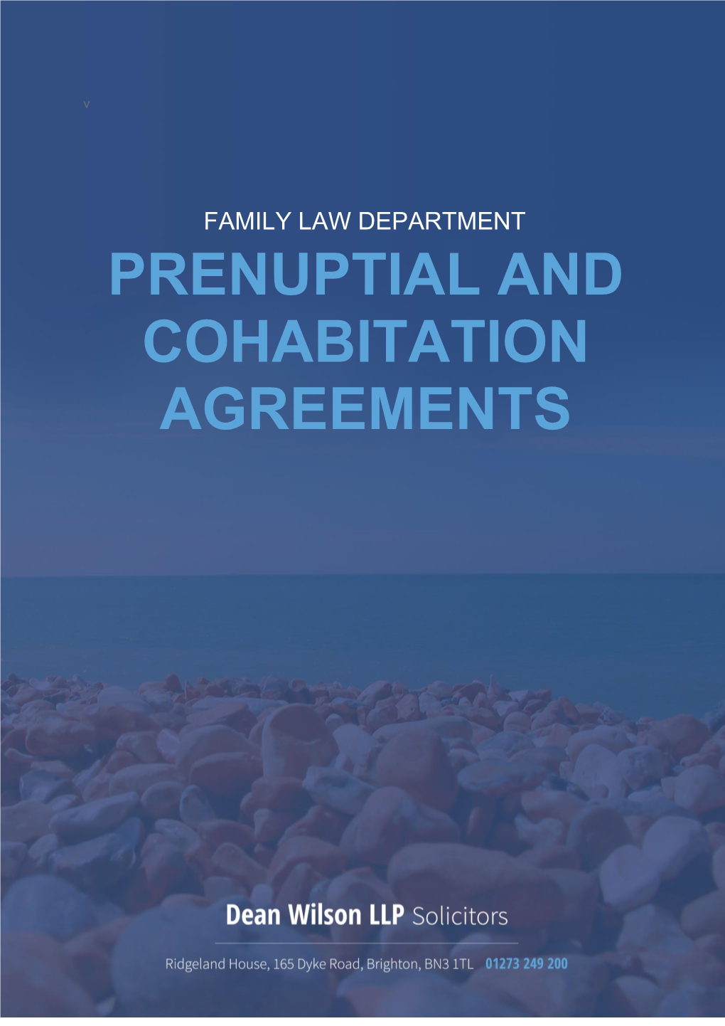 Prenuptial and Cohabitation Agreements