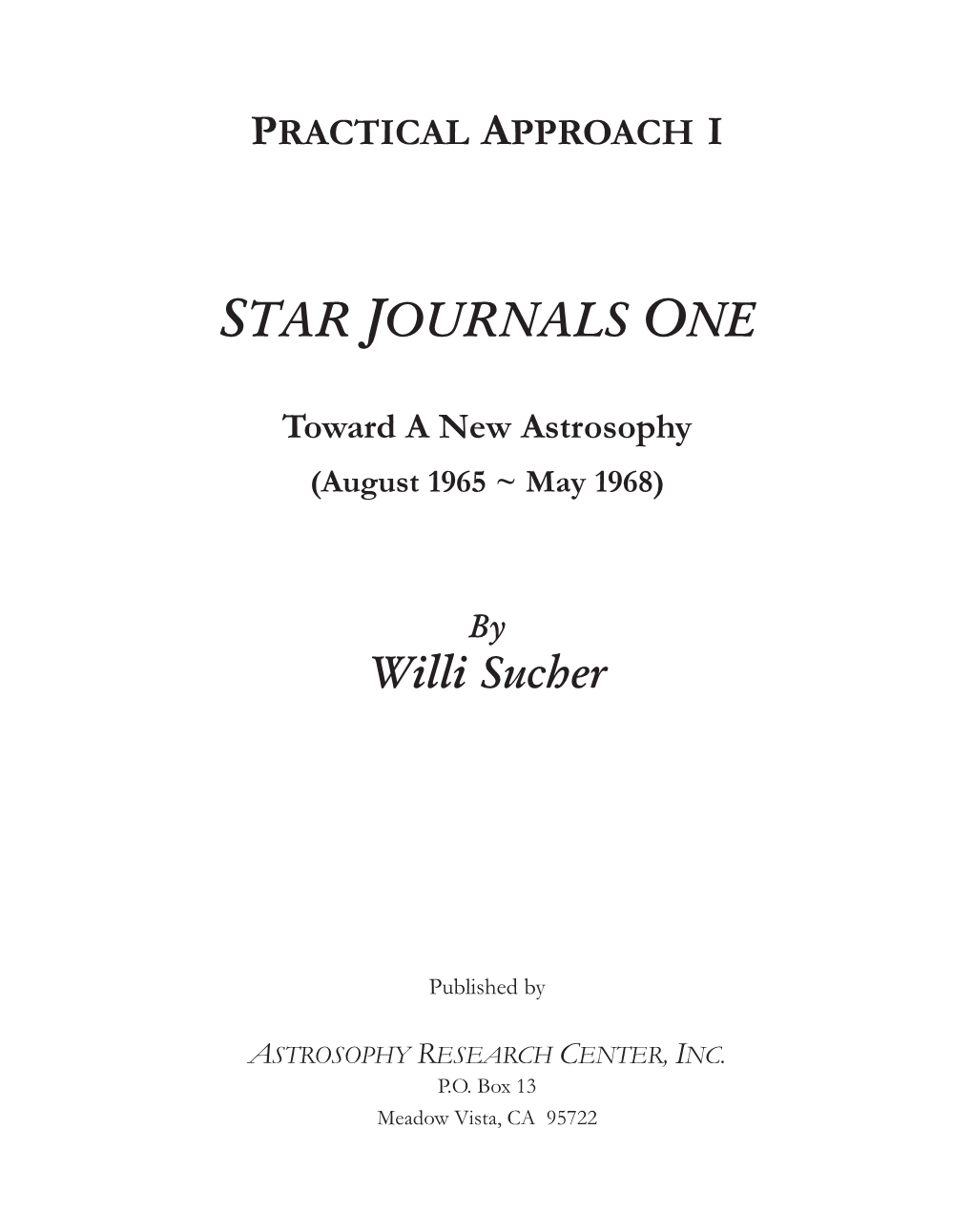 Star Journals One