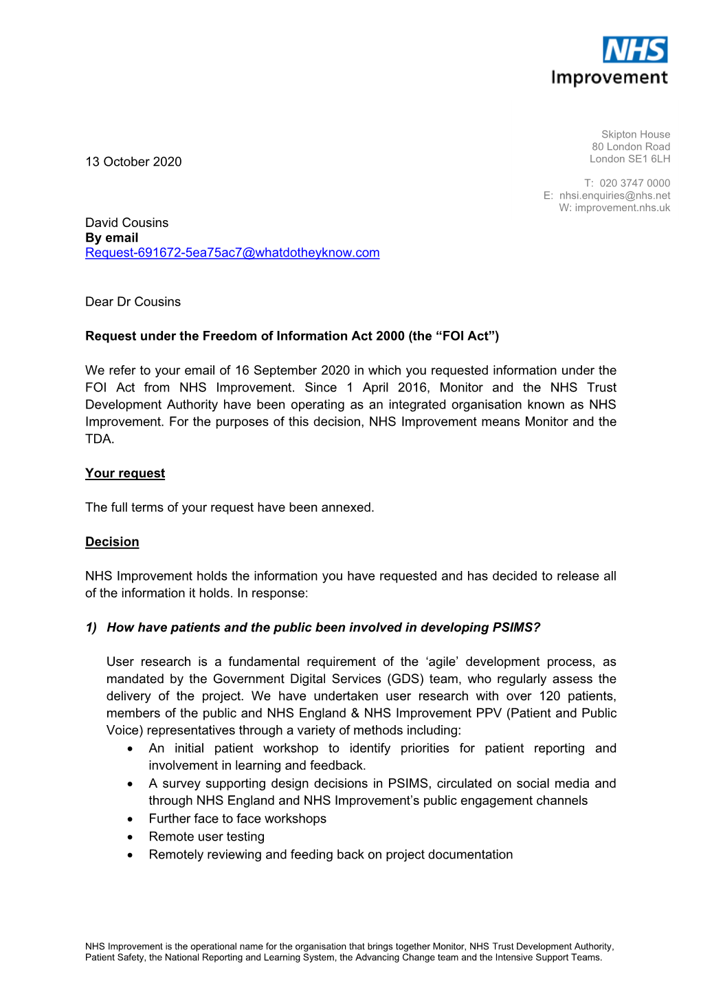 13 October 2020 David Cousins by Email Request-691672-5Ea75ac7