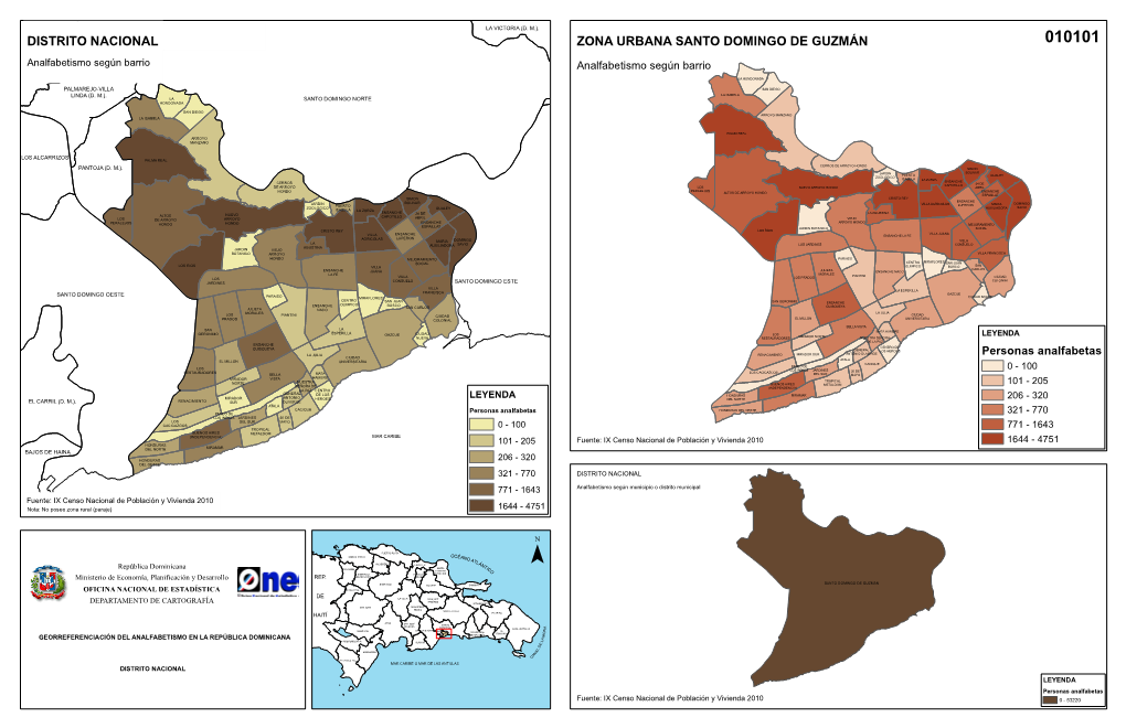 Zona Urbana Santo Domingo De Guzmán Distrito Nacional