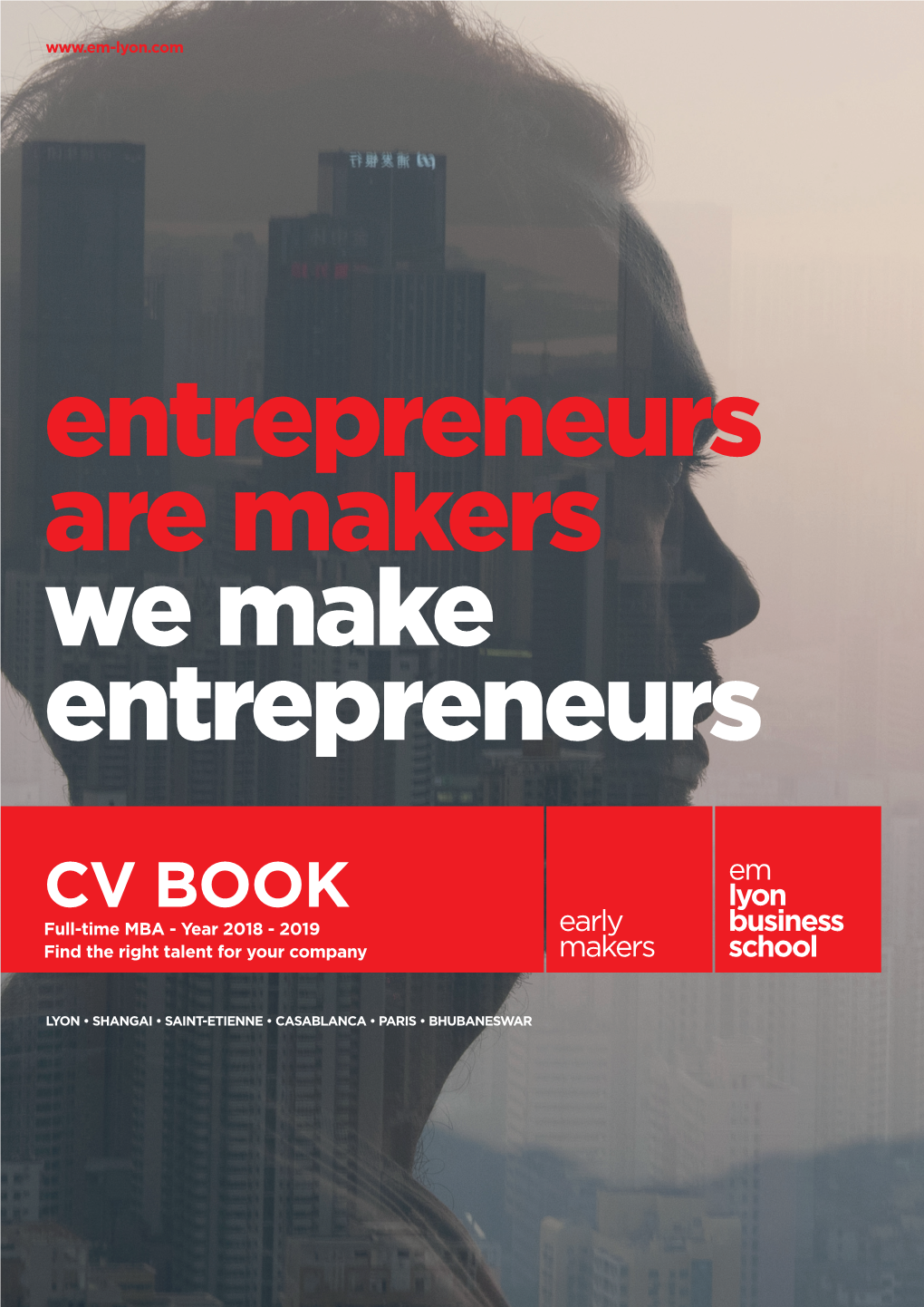 CV BOOK Full-Time MBA - Year 2018 - 2019 Find the Right Talent for Your Company