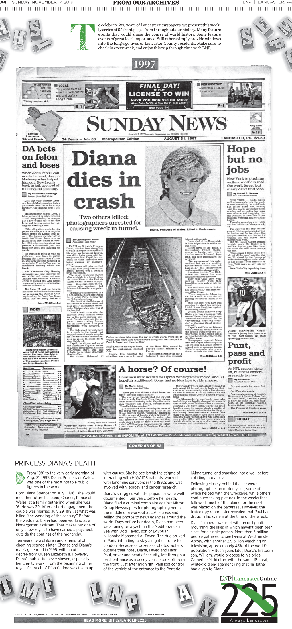 Princess Diana's Death