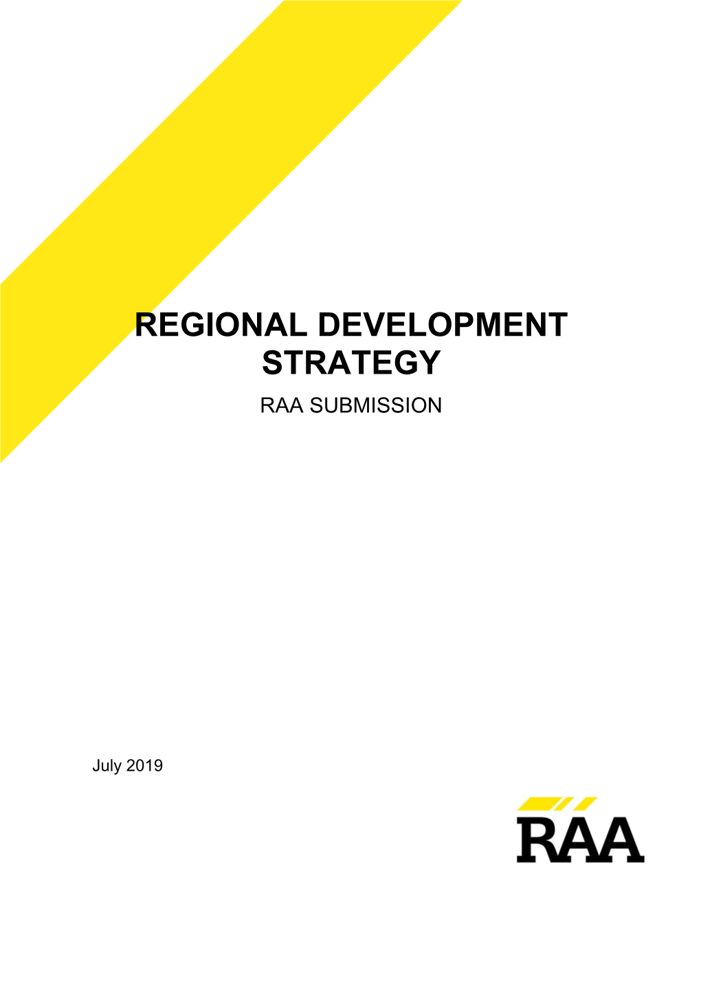 Regional Development Strategy Discussion Paper