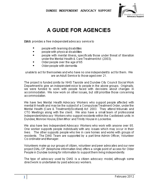 A Guide for Agencies