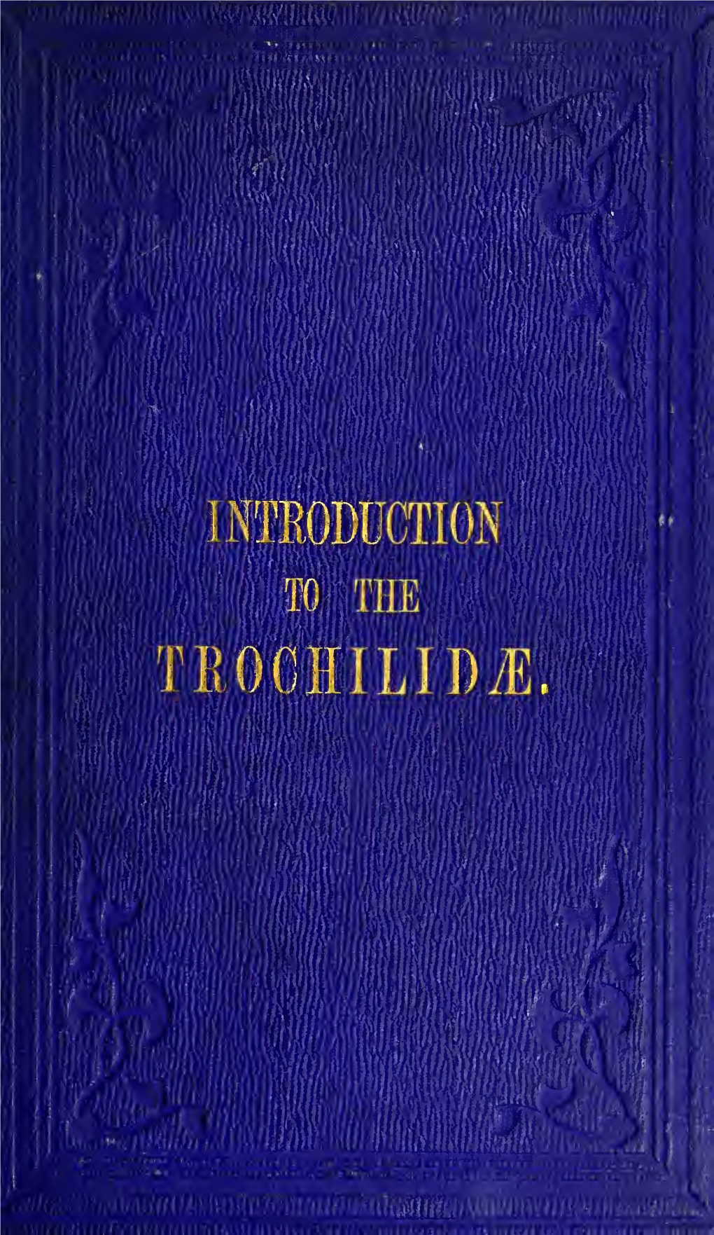 An Introduction to the Trochilidae : Or Family of Humming-Birds