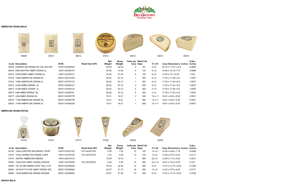 Download PDF File of Belgioioso Products