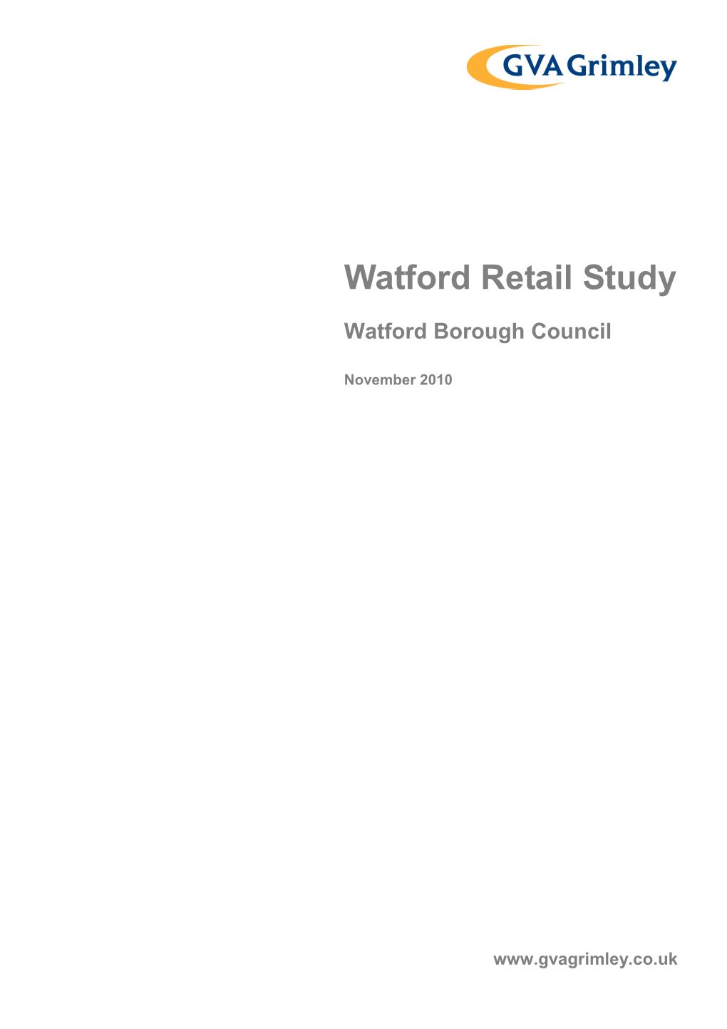 FINAL Watford Retail Study Nov 2010
