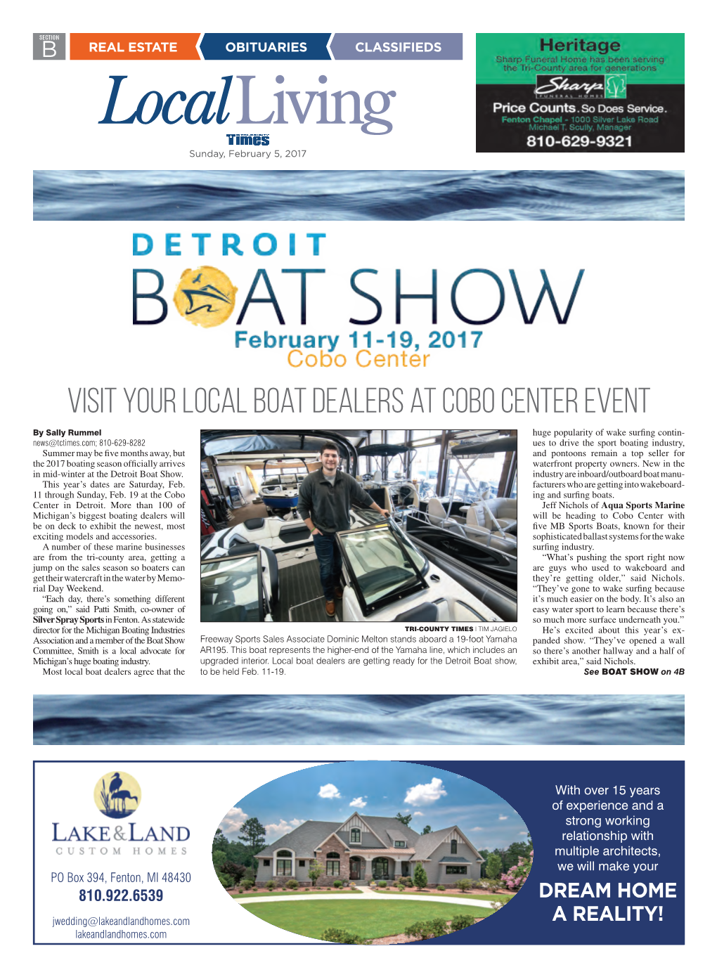 Visit Your Local Boat Dealers at Cobo Center Event