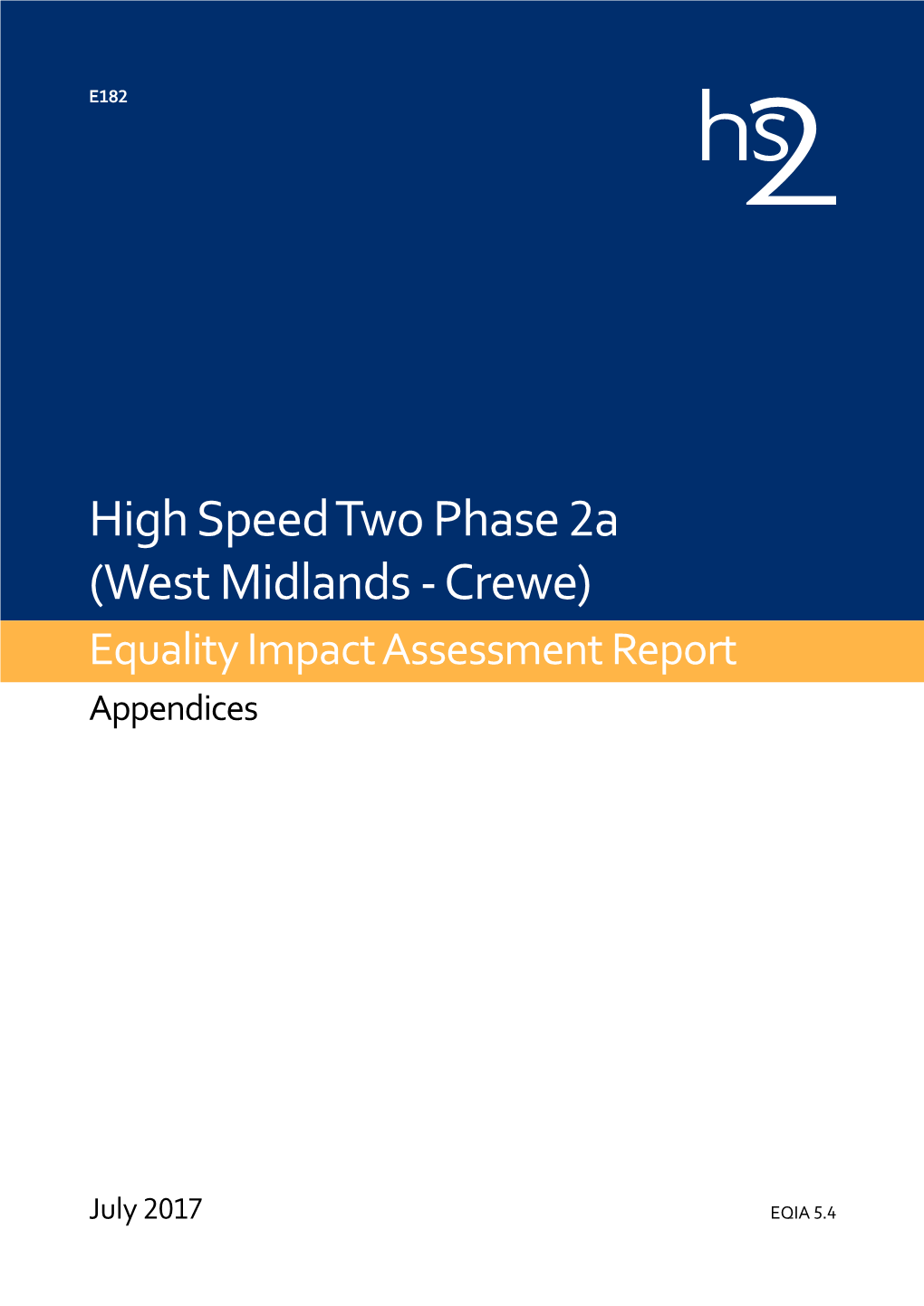 HS2 Working Draft EIA Report Vol 2