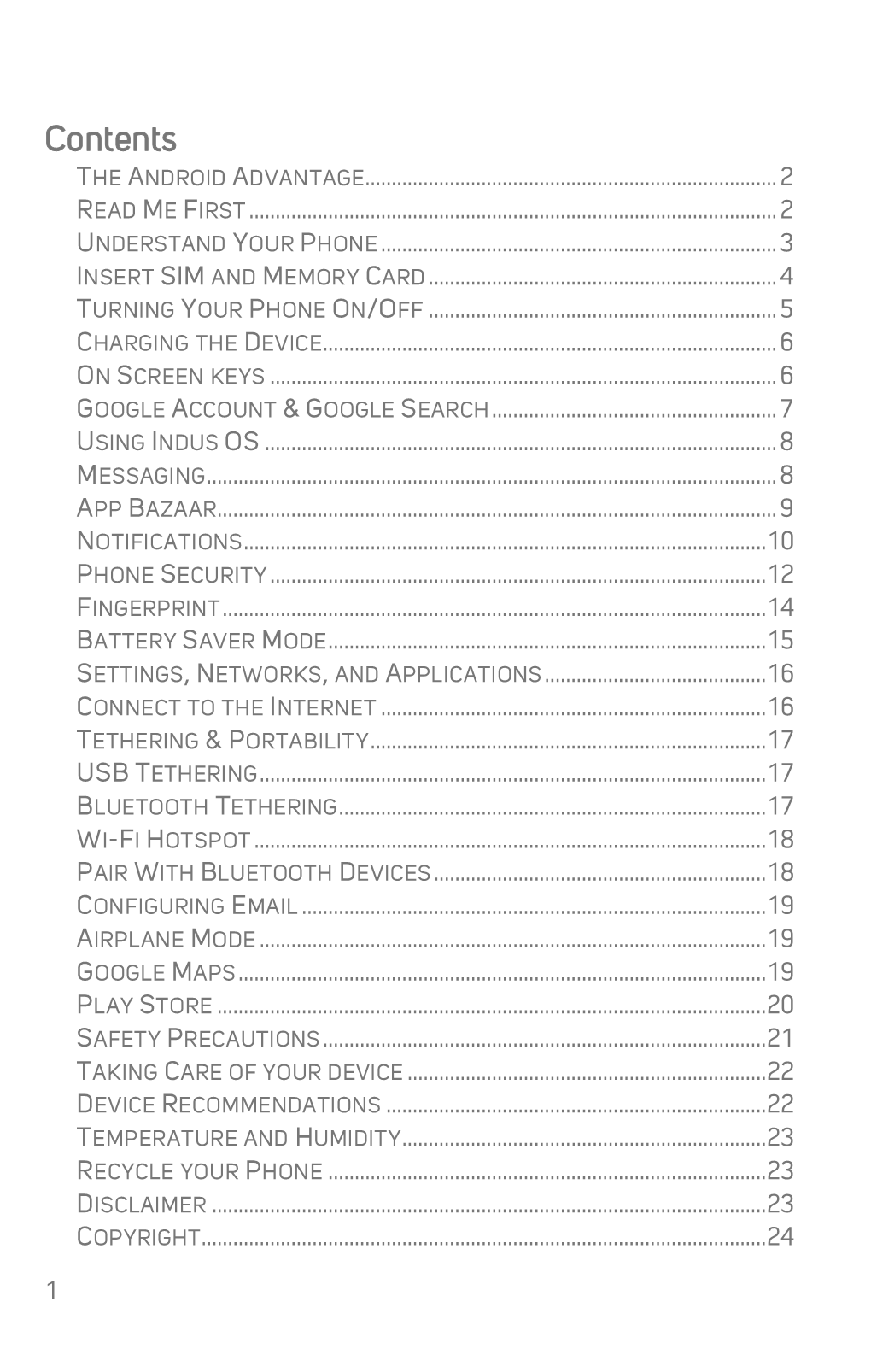 A120 User Manual