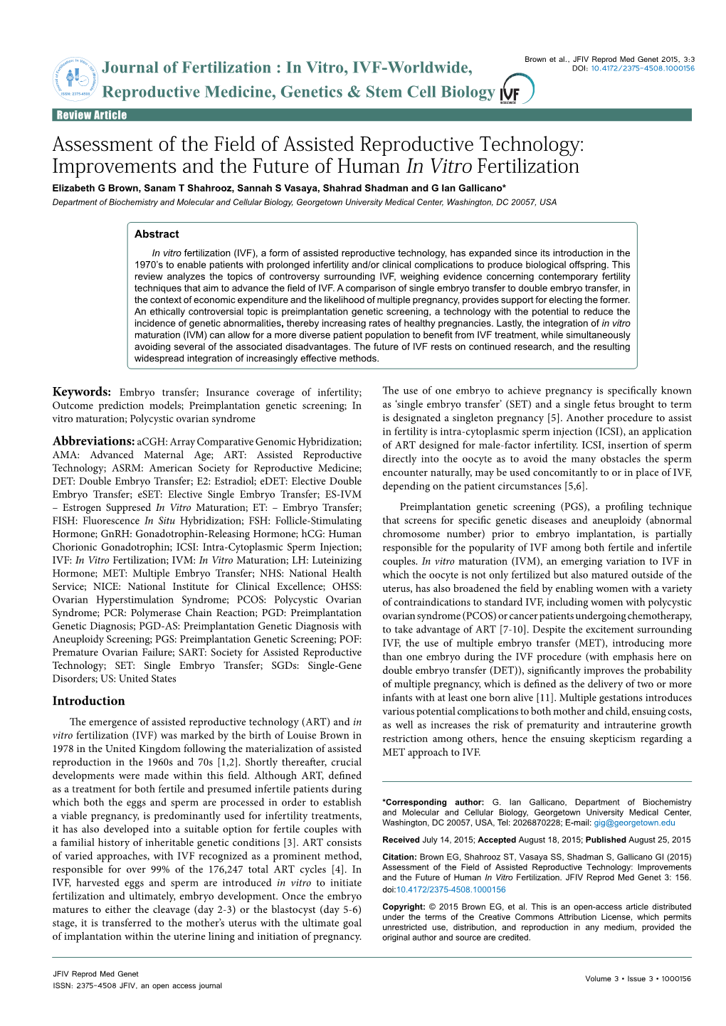 Assessment of the Field of Assisted