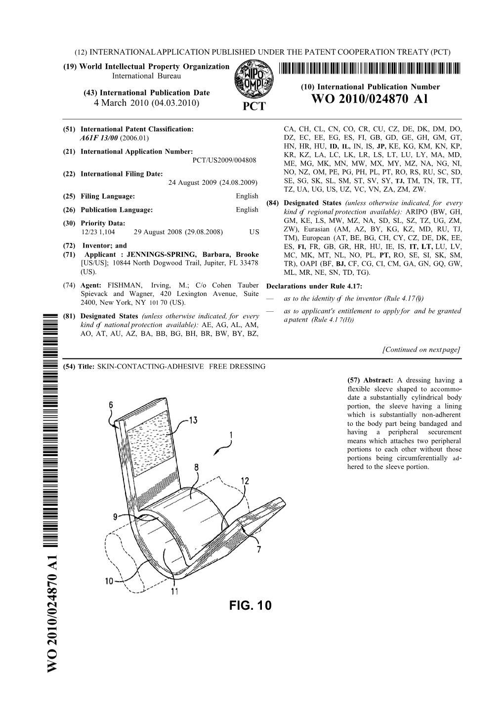 WO 2010/024870 Al