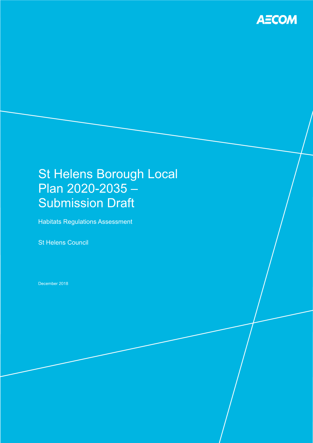 Isla Hoffmann-Heap Report St Helens Local Plan 2018-2033 Preferred