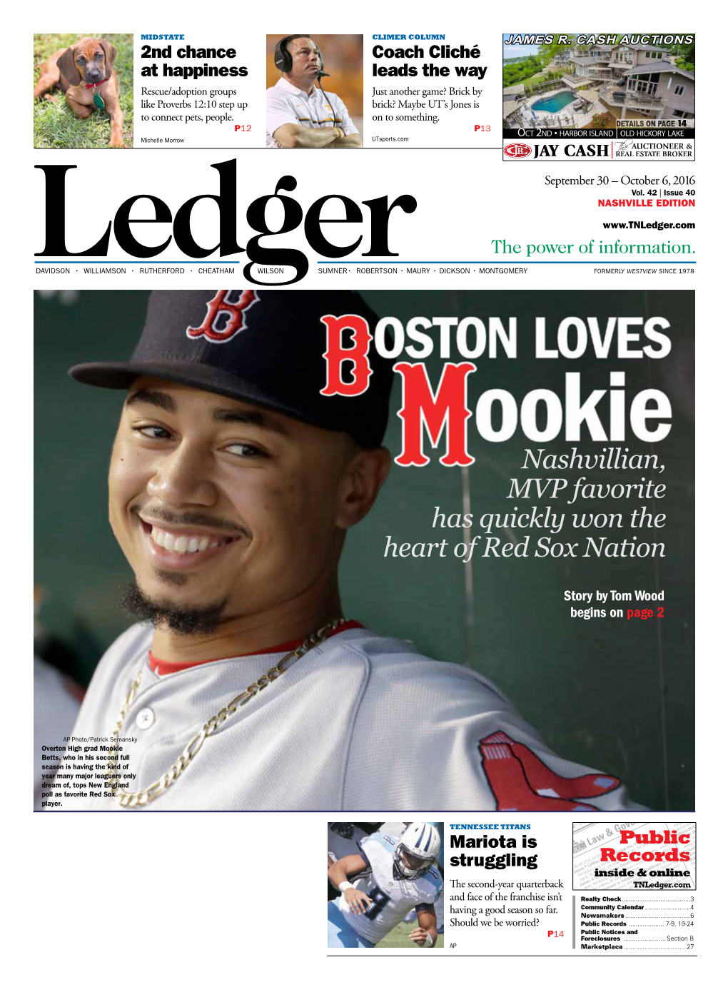 Nashvillian, MVP Favorite Has Quickly Won the Heart of Red Sox Nation