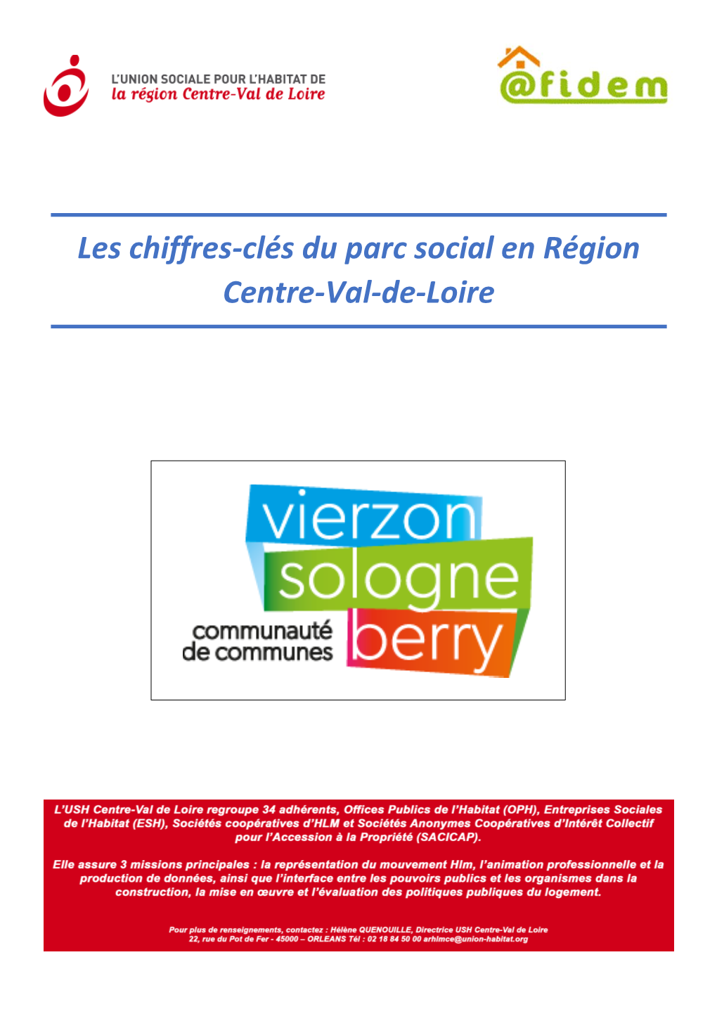 Les Chiffres-Clés Du Parc Social En Région Centre-Val-De-Loire