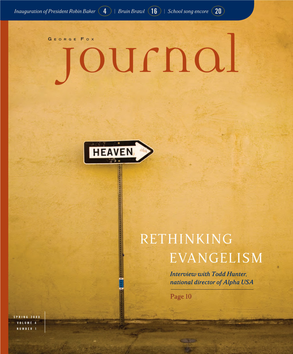 Rethinking Evangelism