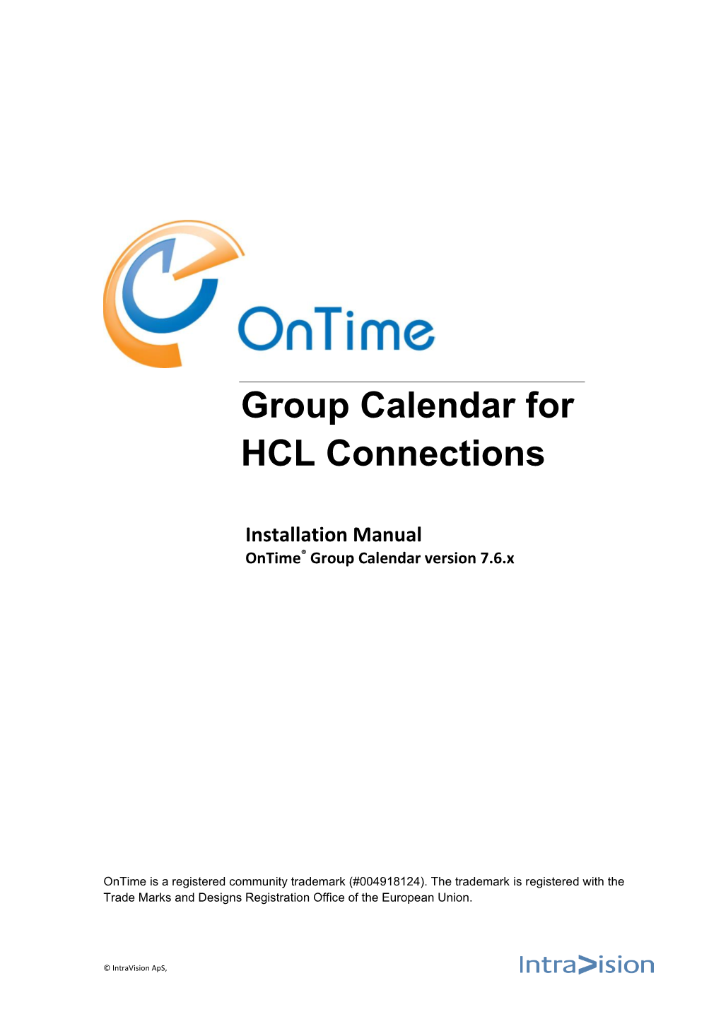 Group Calendar for HCL Connections