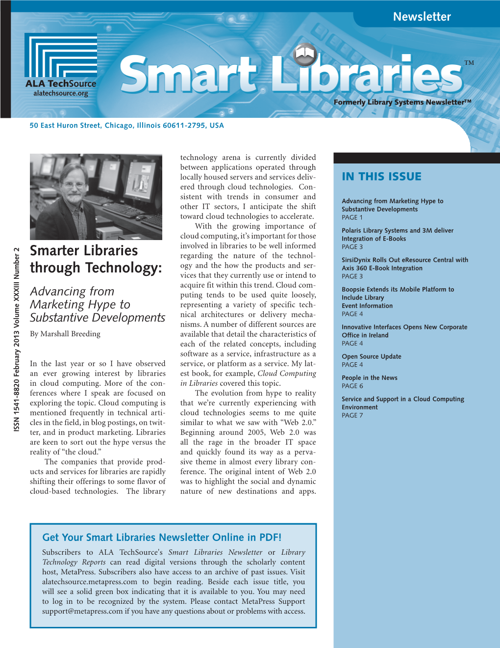Smarter Libraries Through Technology