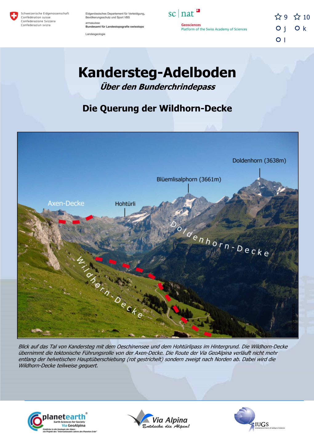 Kandersteg-Adelboden Über Den Bunderchrindepass