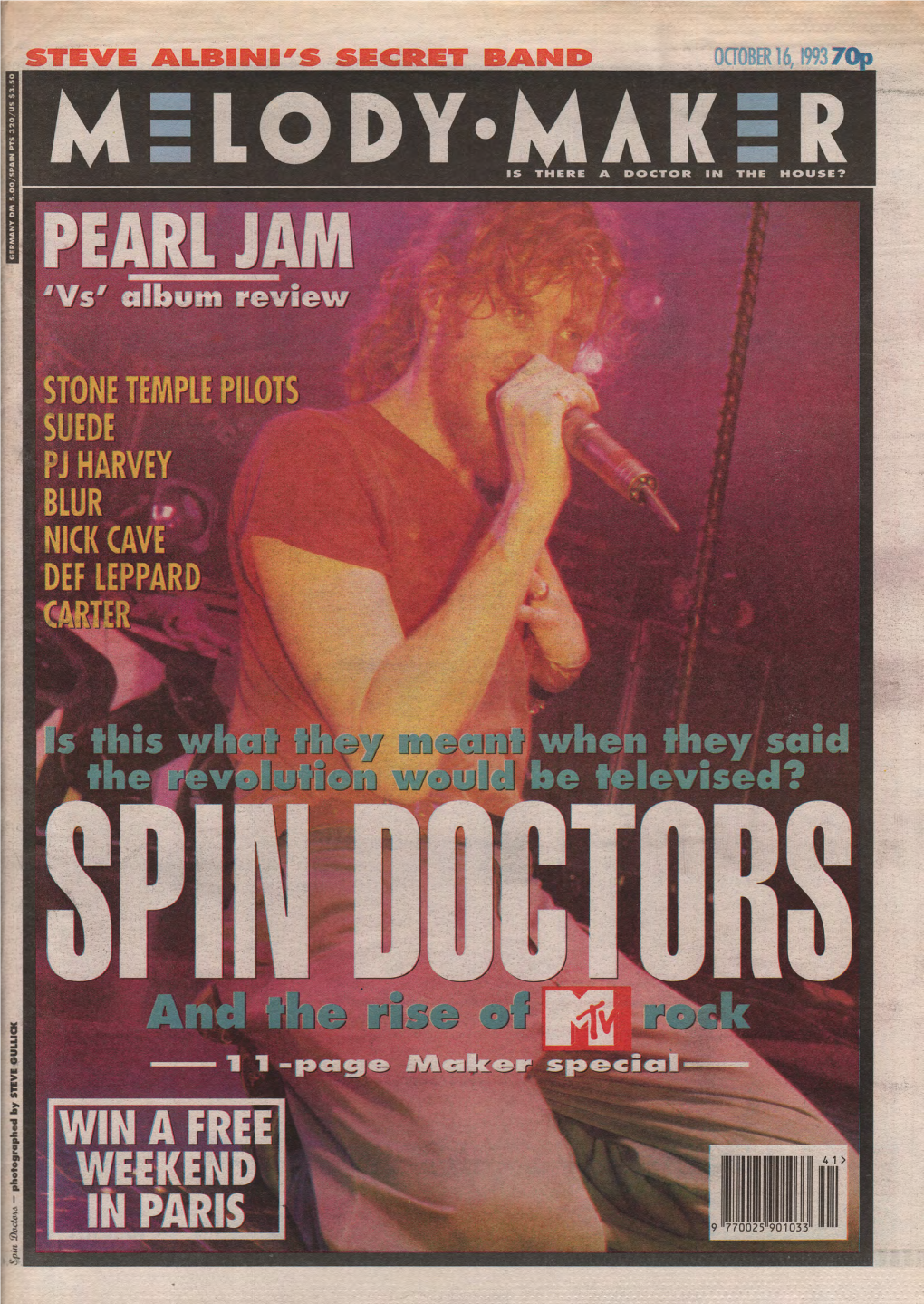 MELODY MAKER, October 16 1993