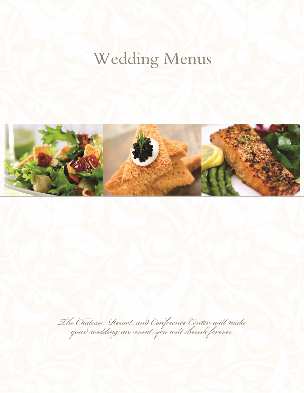 Wedding Menu Template