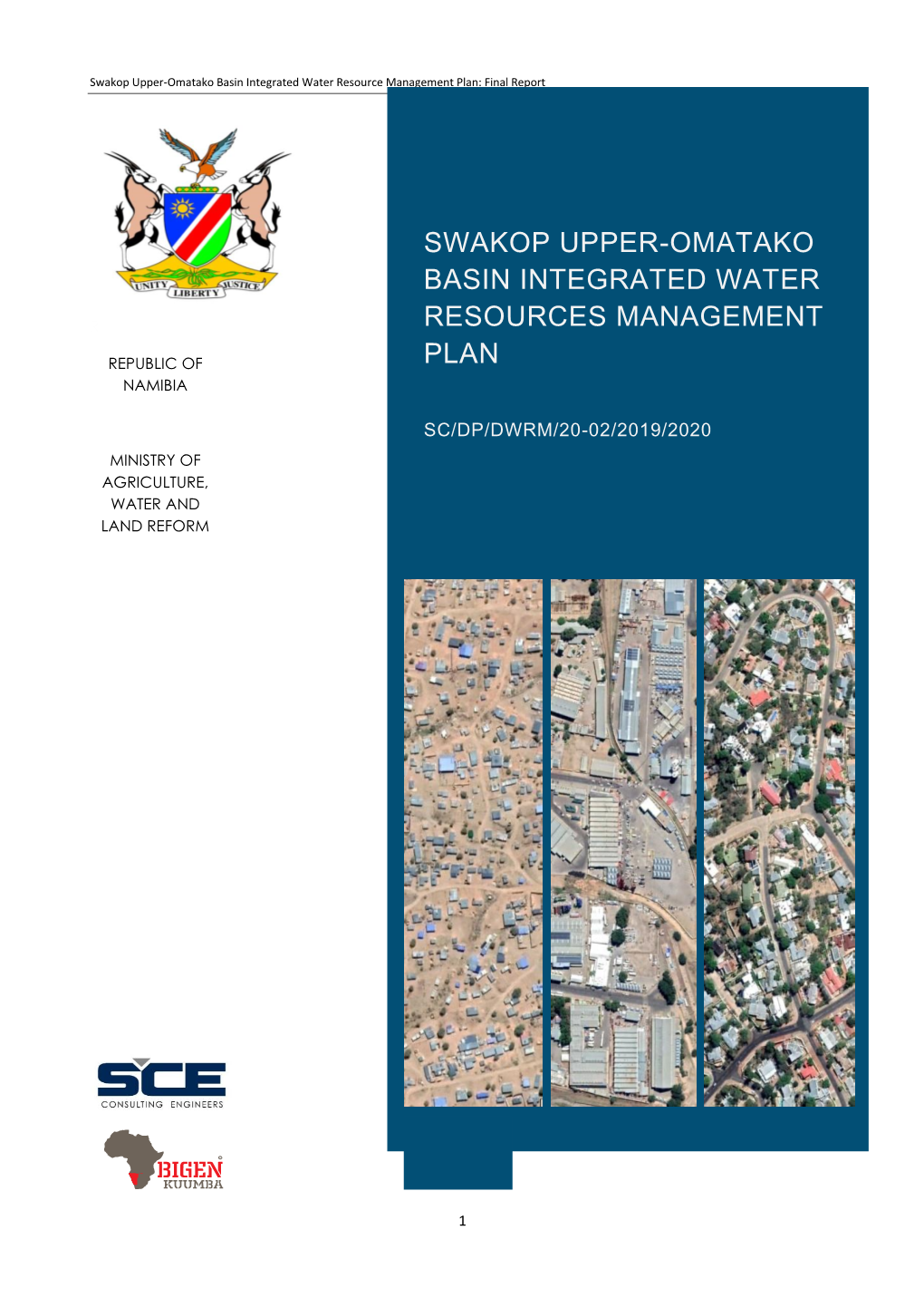Swakop Upper-Omatako Basin Integrated Water Resources Management Plan
