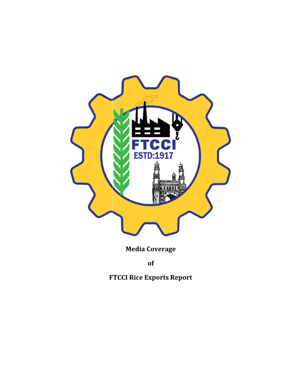 FTCCI Rice E Media Coverage of FTCCI Rice Exports Report