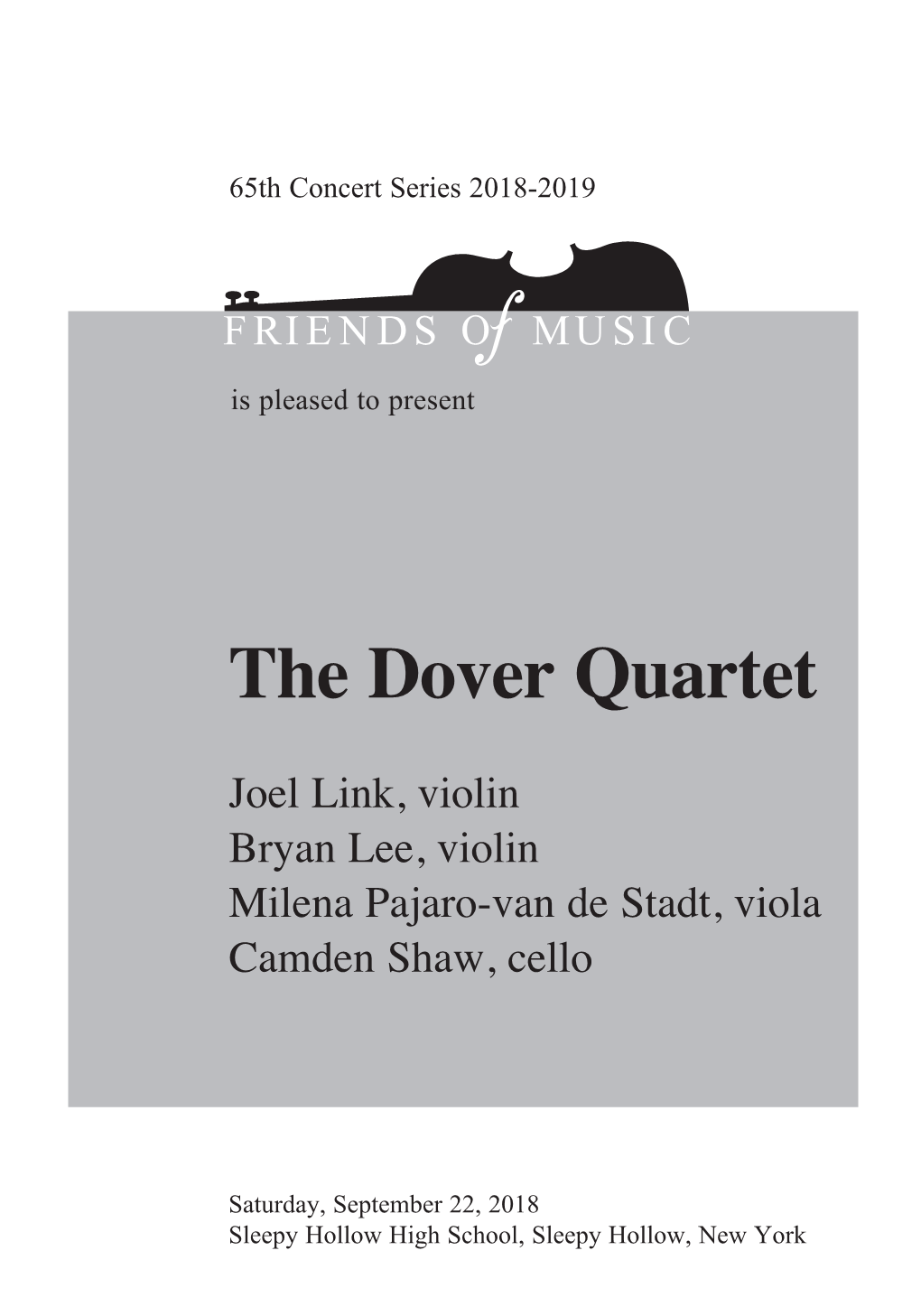 The Dover Quartet