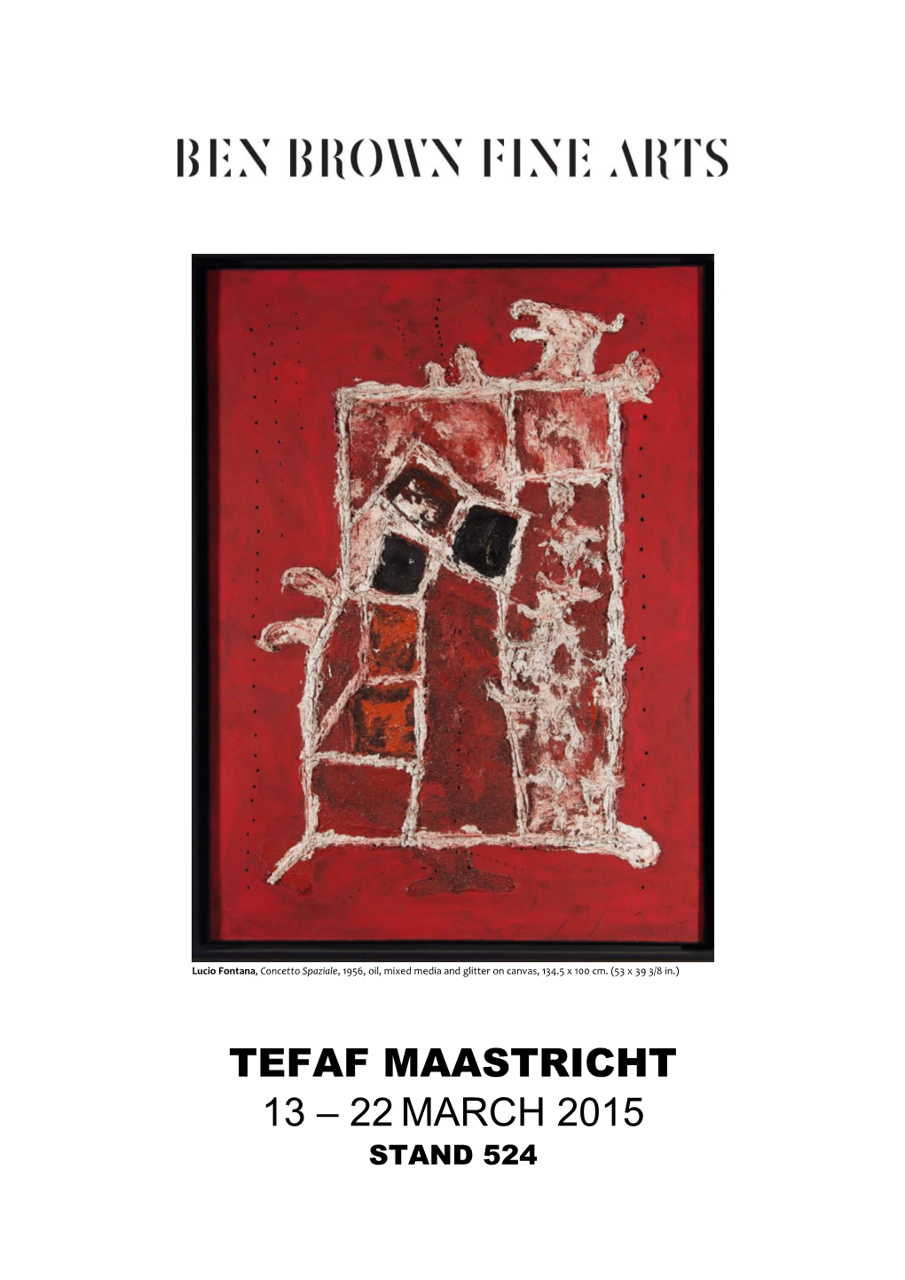 Tefaf Maastricht 13 – 22March 2015