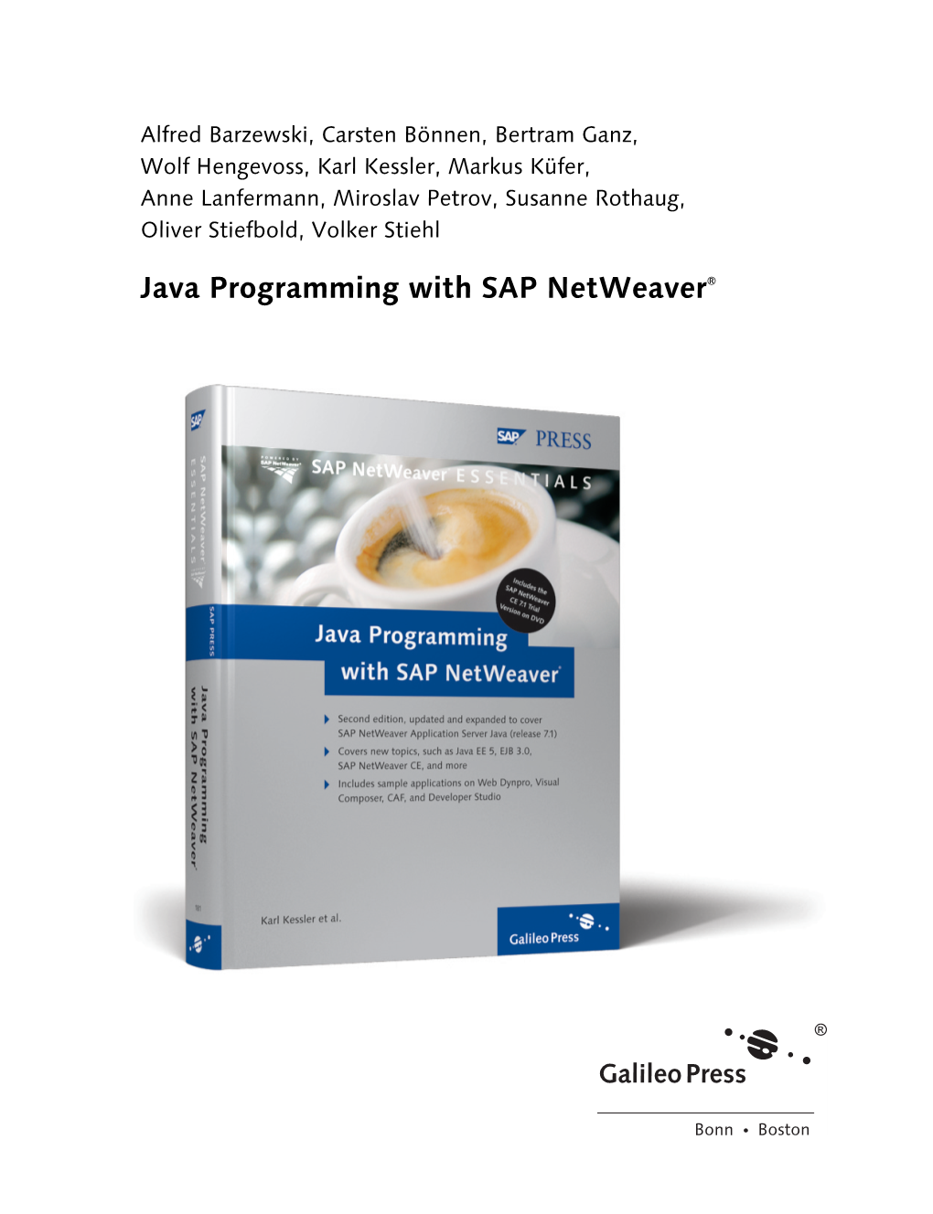 Java Programming with SAP Netweaver®