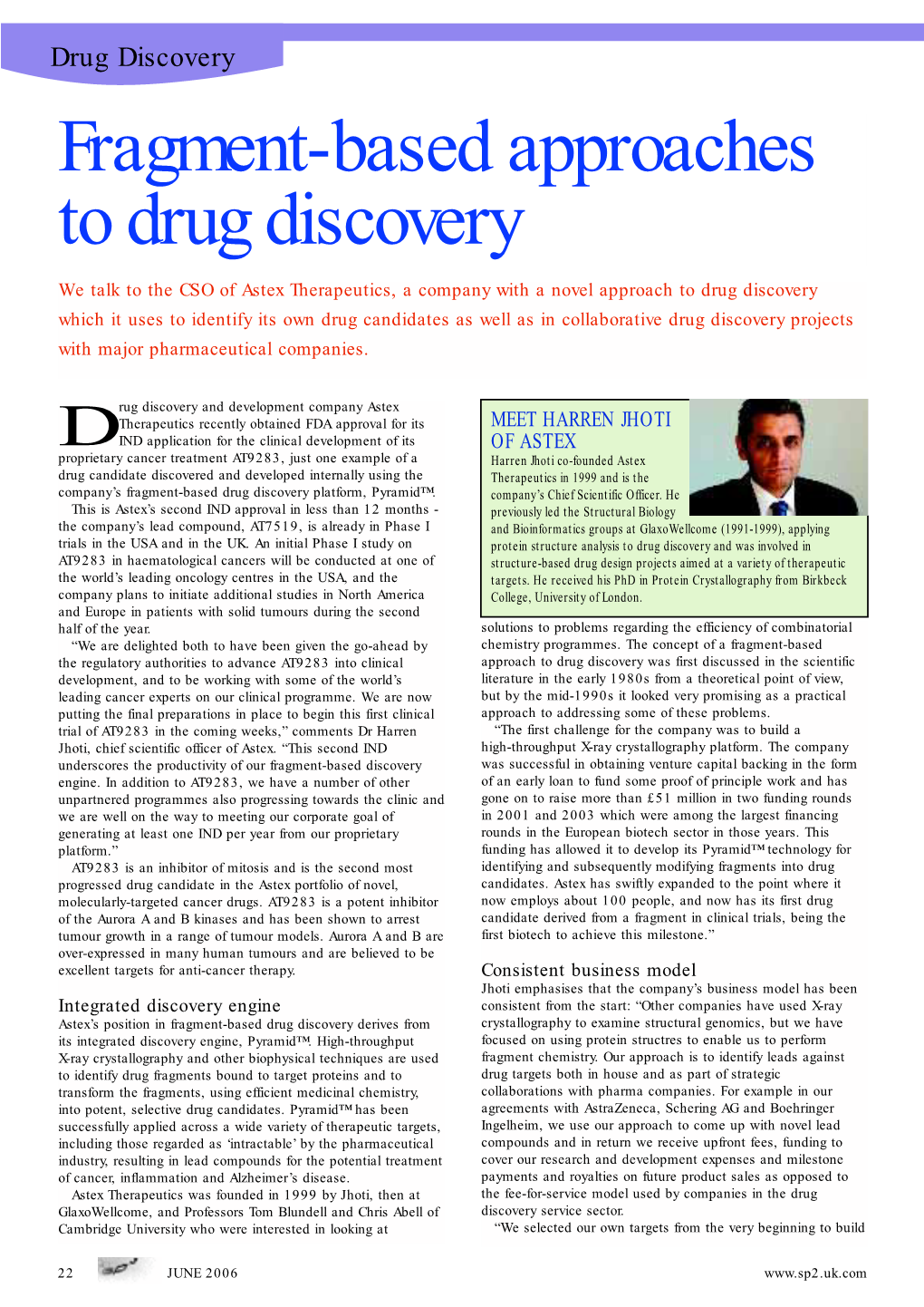 Fragment-Based Approaches to Drug Discovery