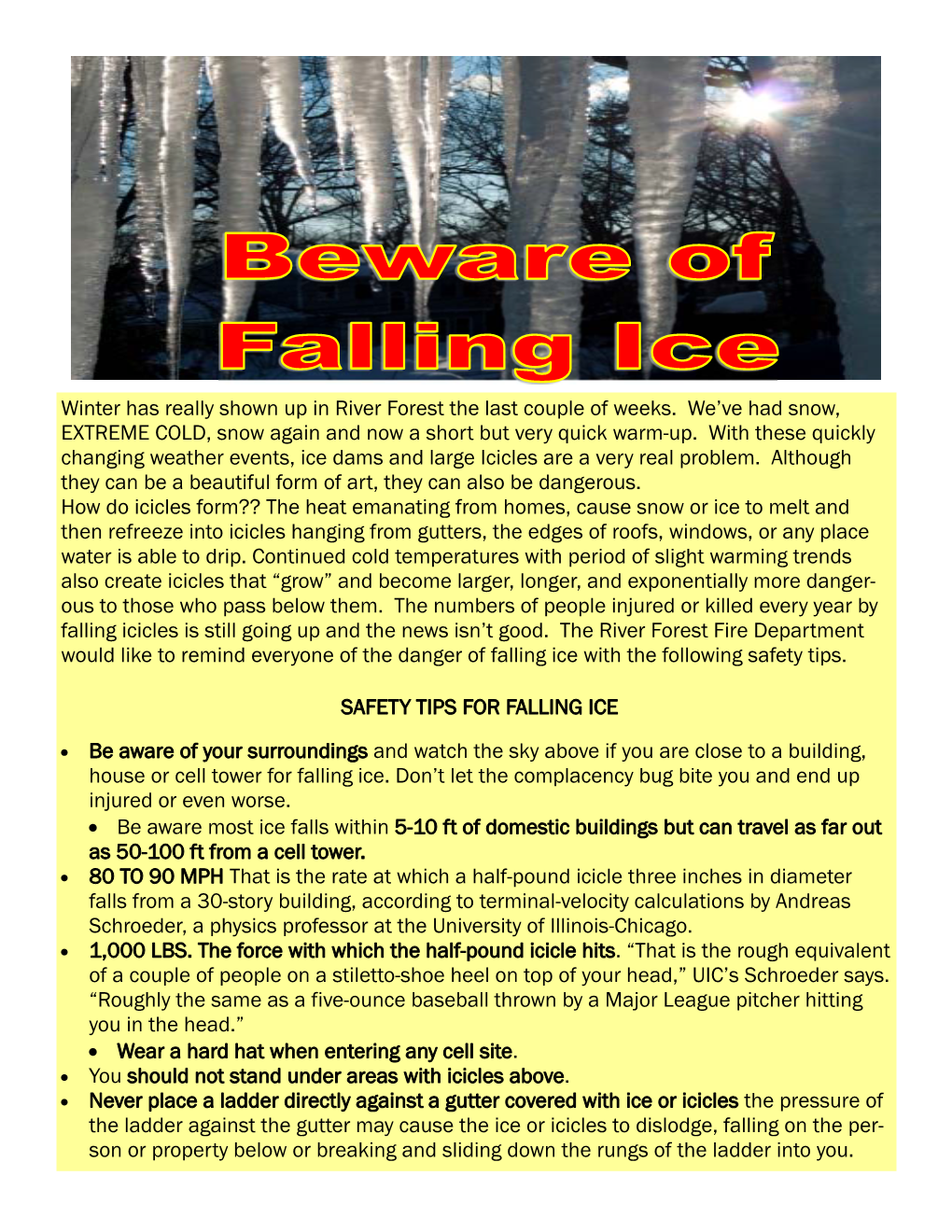 Falling Ice Safety.Pub