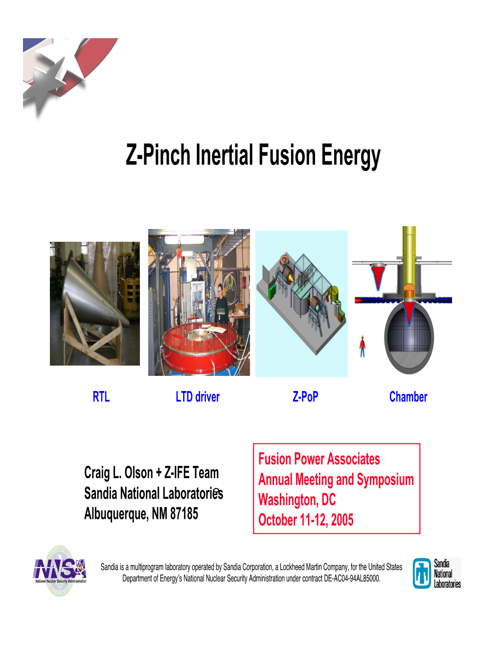 Z-Pinch Inertial Fusion Energy