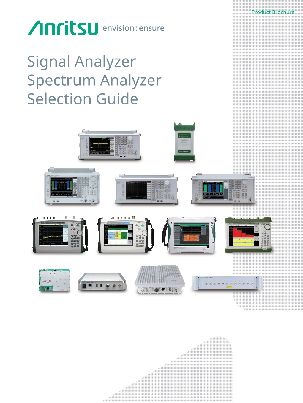 Signal Analyzer / Spectrum Analyzer Selection Guide