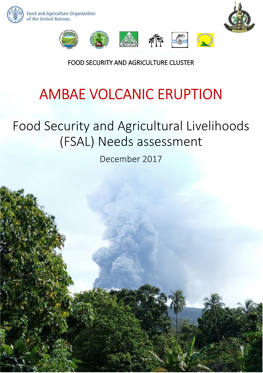 Ambae Volcanic Eruption