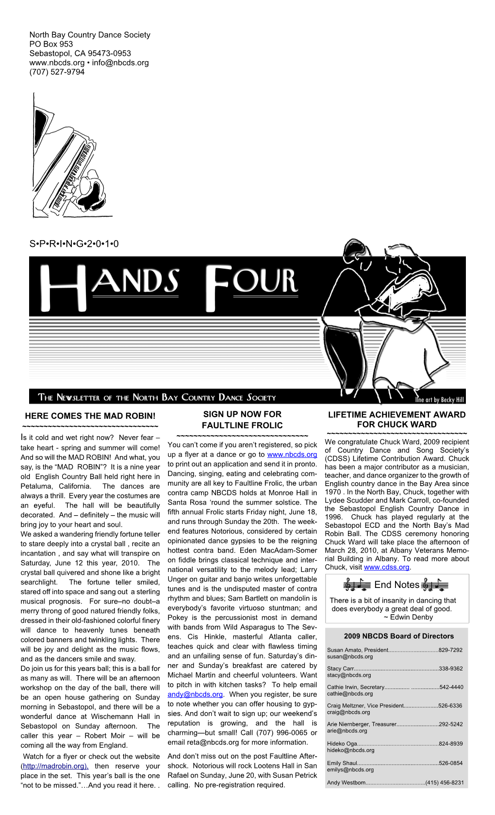 Hands Four Spring 2010