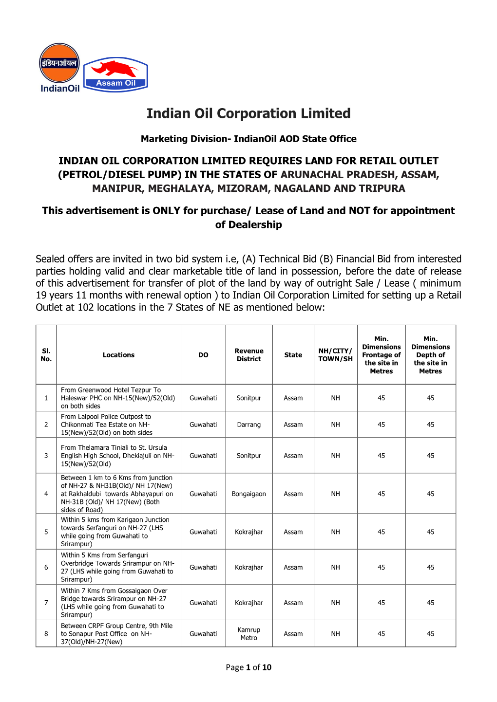 Indian Oil Corporation Limited