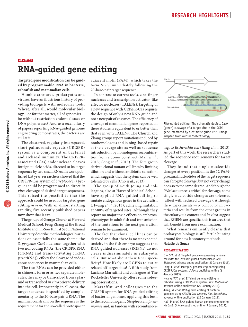 RNA-Guided Gene Editing