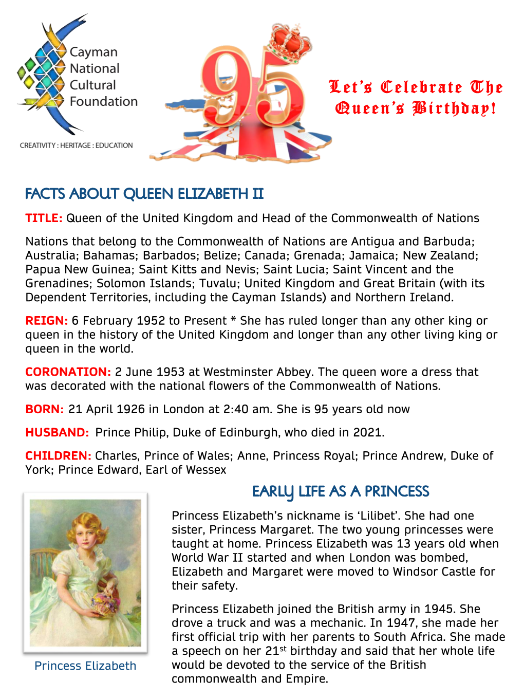 Queen's Birthday Celebration