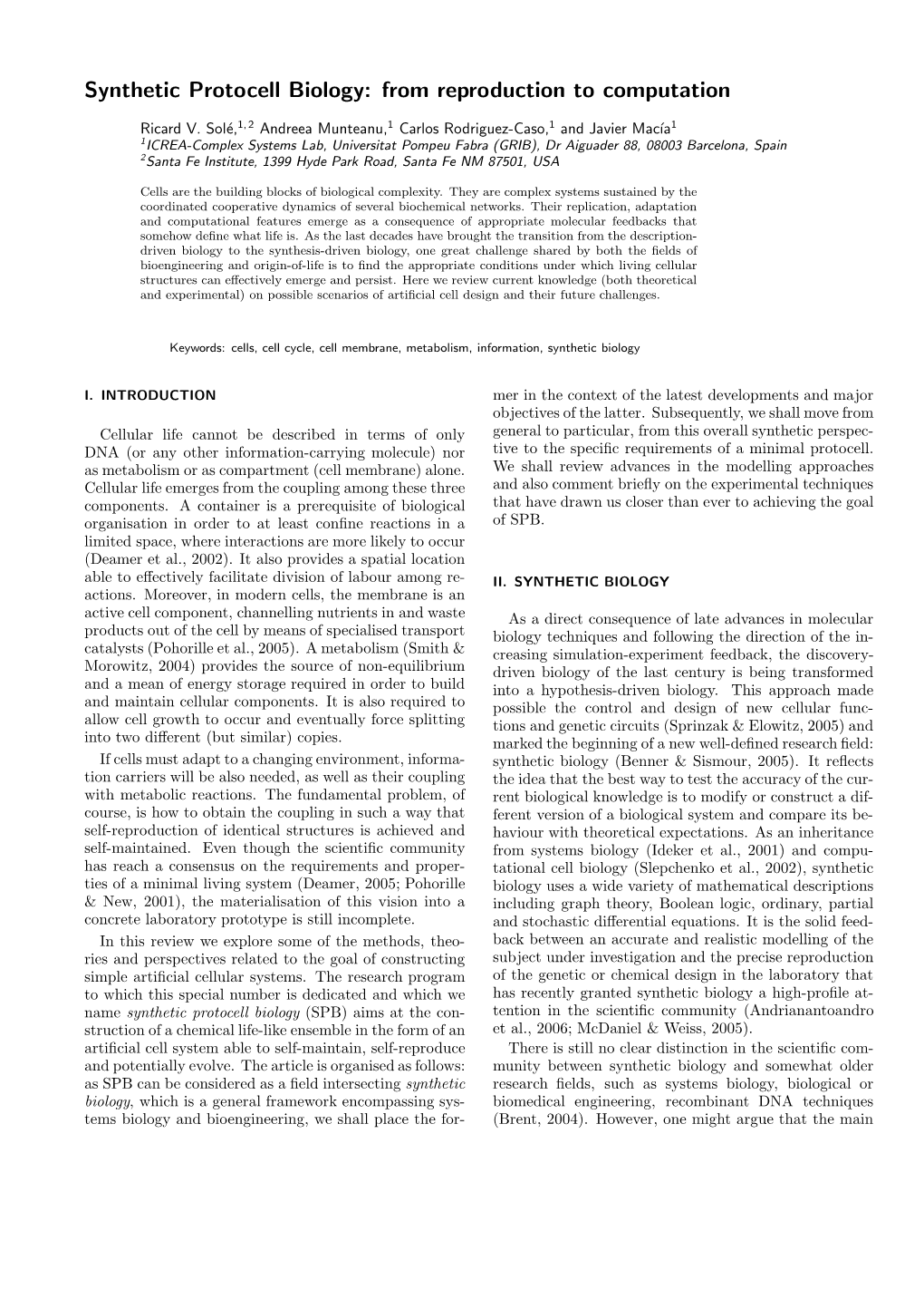 Synthetic Protocell Biology: from Reproduction to Computation