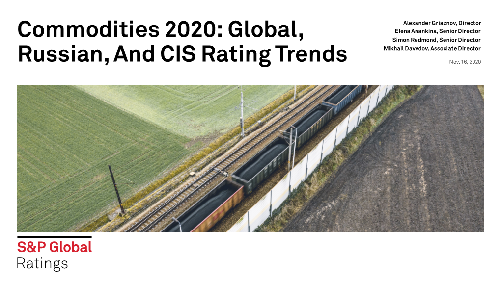Global, Russian, and CIS Rating Trends
