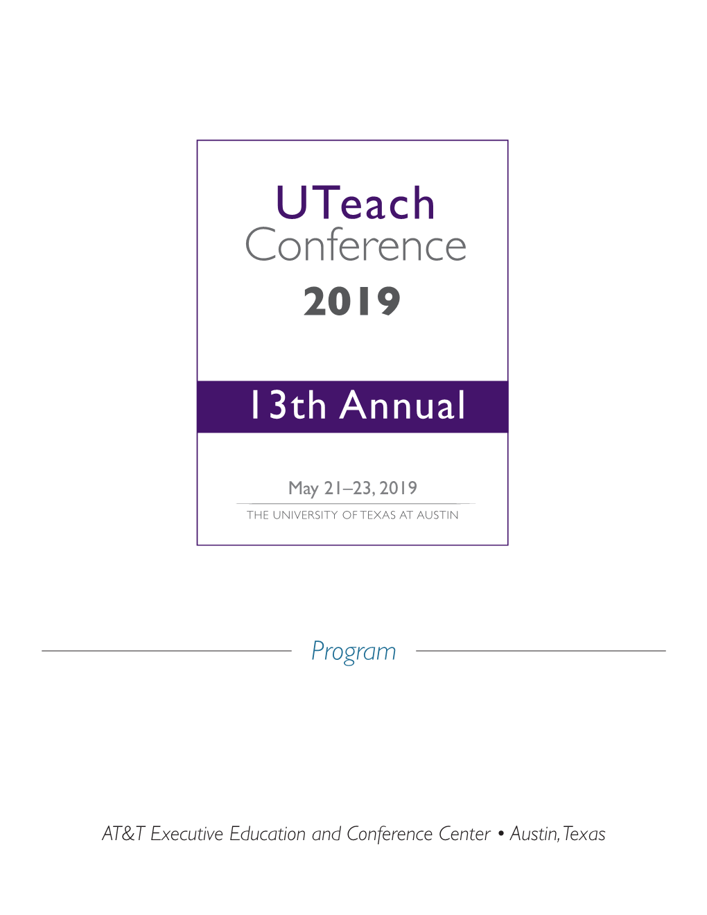 Uteach Conference 2019