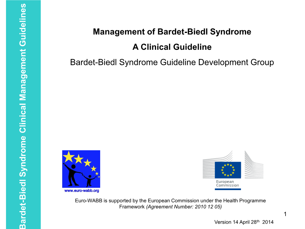 Bardet Biedl Syndrome