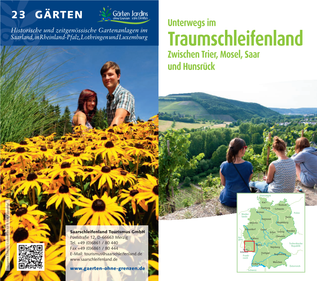 Saarland, in Rheinland-Pfalz, Lothringen Und Luxemburg Traumschleifenland Zwischen Trier, Mosel, Saar Und Hunsrück