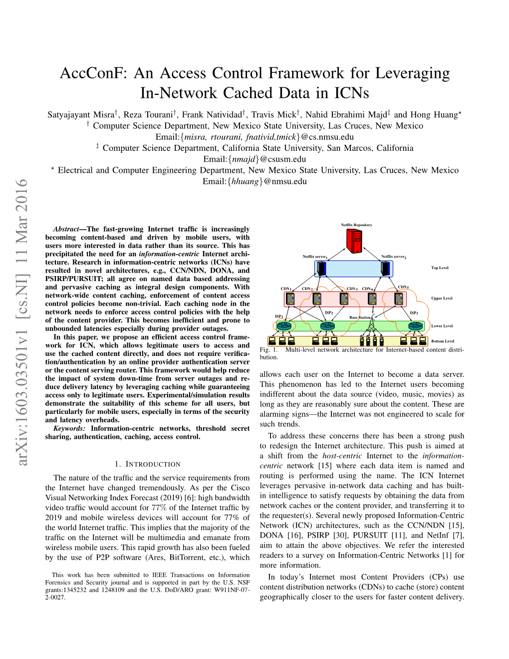 Accconf: an Access Control Framework for Leveraging In